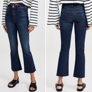 LIKE NEW MOTHER The Hustler Ankle Fray Jeans Size 32